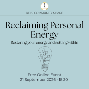 Free Reiki Share: Reclaiming Personal Energy
