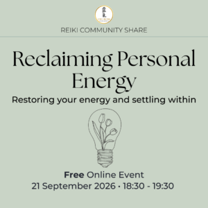 Free Reiki Share for September: Reclaiming Personal Energy