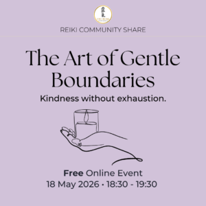 Free Reiki Share for May: The Art of Gentle Boundaries